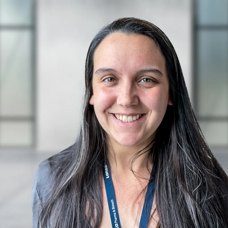 Portrait shot of a Hailey smiling to camera